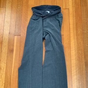 Gray M Motherhood Maternity Professional Pants